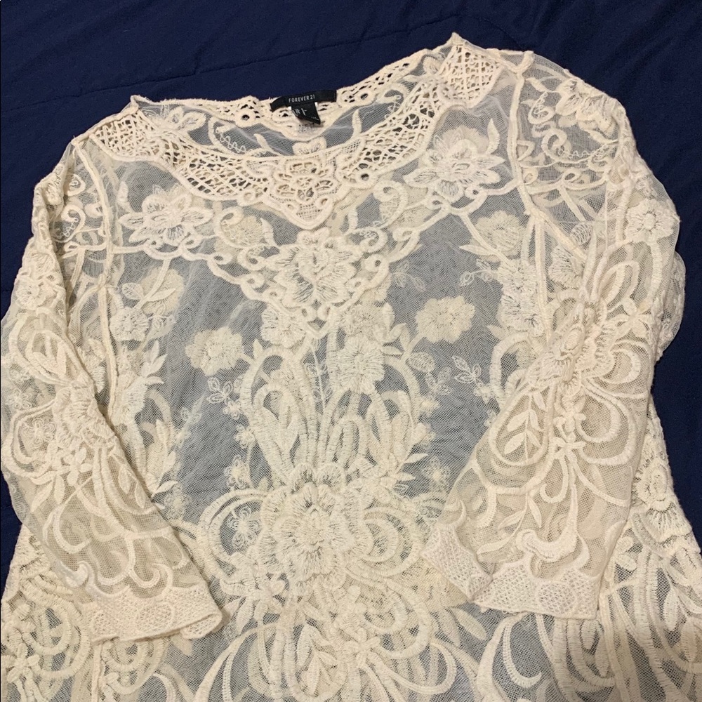 Beach blouse forever 21